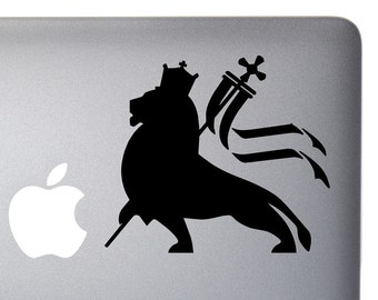 Lion Of Judah - Vinyl Decal for Macbook, Laptop, Wall, Window