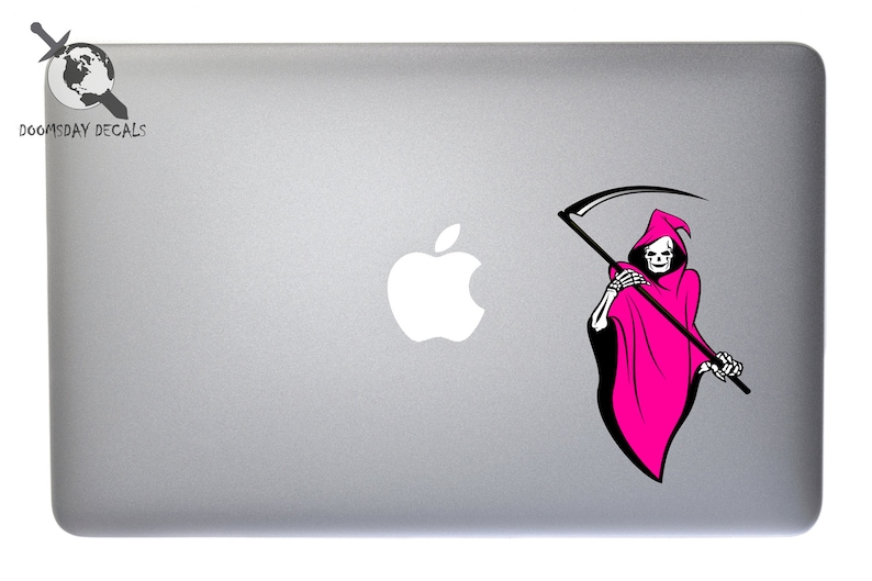 Pink Cloak Grim Reaper Holding Scythe Blade to the Left Full Etsy