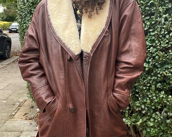 Chocolate Brown Leather Jacket