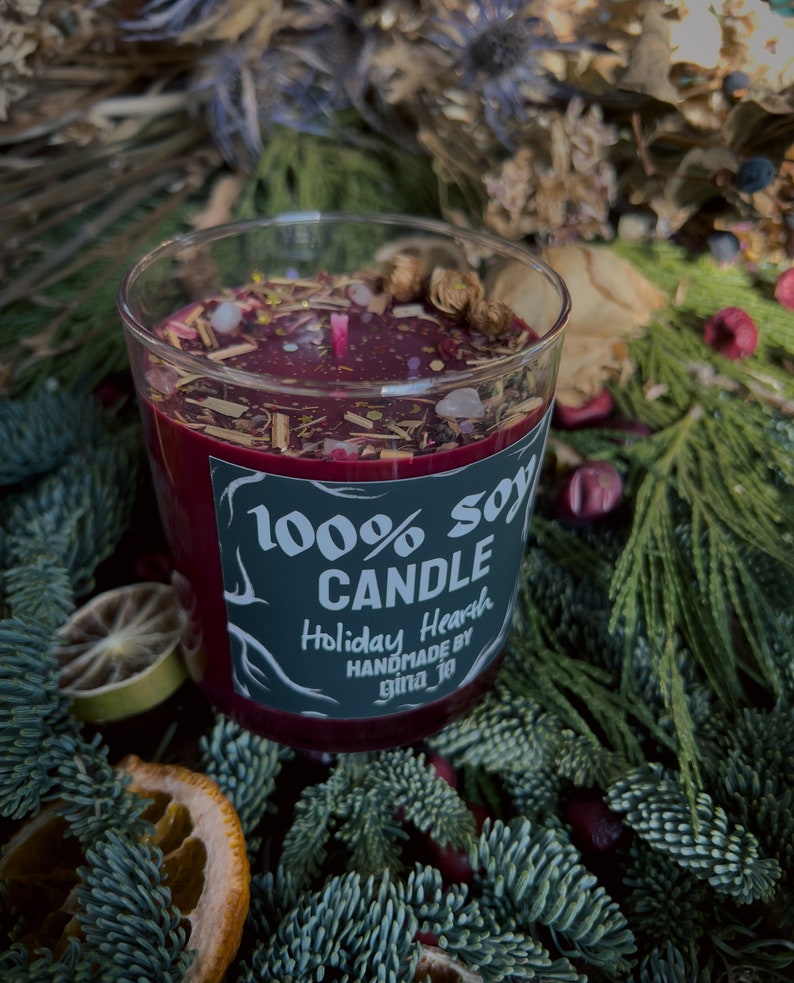 Holiday Hearth Jar Candle image 4