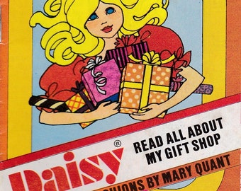 1977 Mary Quant Daisy Puppe Faltblatt / Broschüre pdf