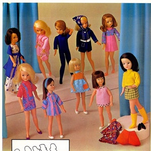 1970 Pedigree Sindy i Patch doll Rovex Triang broszura / ulotka / fragment broszury pdf