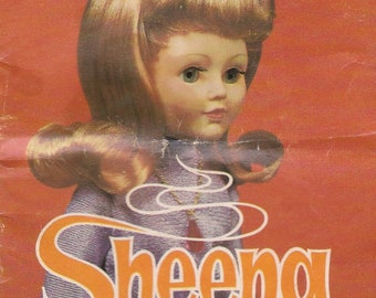 1970's Palitoy Sheena Hairstyle Book dolls fashion booklet / leaflet / brochure pdf