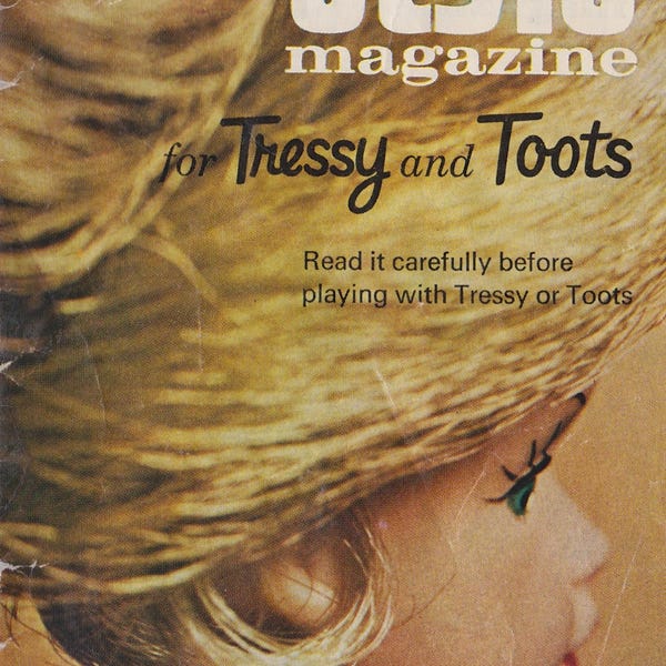 1965 Palitoy Style magazine for Tressy and Toots dolls fashion booklet / leaflet / brochure pdf