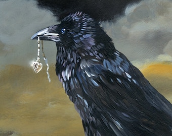 8x10 プリント Raven's Place RYTA カラス アメリカンインディアン