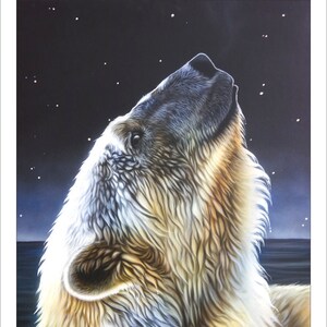 5x7 Note Card Set - &quot;Nighstar&quot; - (4) Note Cards Included