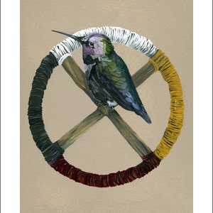 Medicine Wheel - by Artist - J W Baker