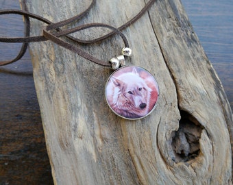 Wolf Pendant Necklace 