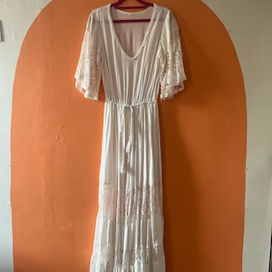 White Prairie Dress - Etsy