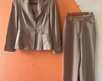 BCBG Paris Tan Suit