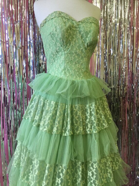Green Cupcake Prom Dream