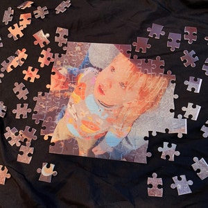 Custom printed photo jigsaw puzzle