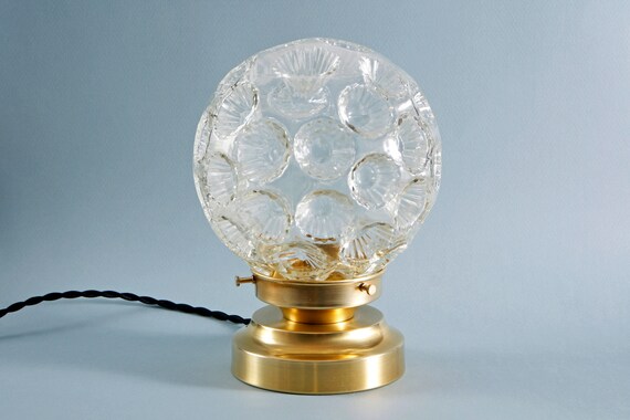 vintage globe table lamp