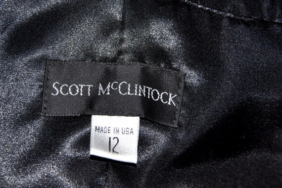 Scott McClintock Black and White Sleeveless Short… - image 9