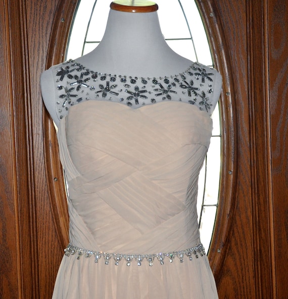 forever 21 beaded maxi dress Plus Size Sequin Beaded Maxi Dress PETAL PINK / 3X main image 1