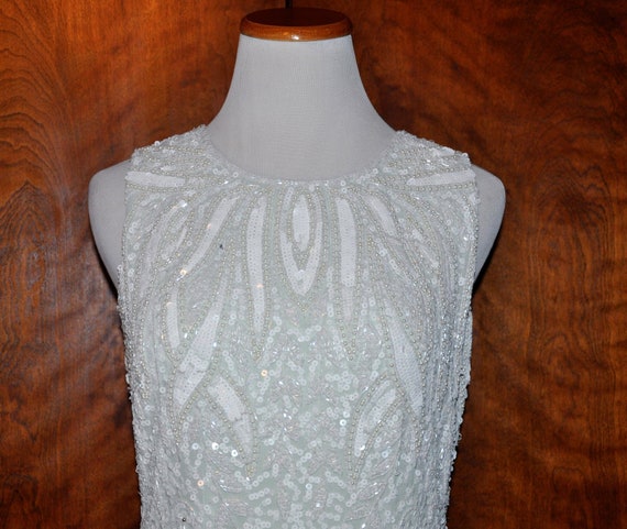 beaded gatsby dress