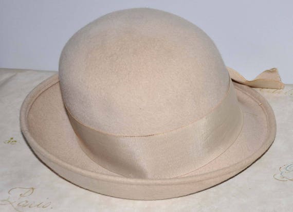 Tan Vintage Wool Hat, Vintage Wool Hat, Women's V… - image 4