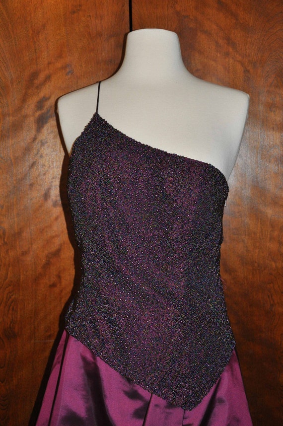 cassandra stone purple dress Cassandra Stone Brand Size 14 Purple A Line Formal Dress