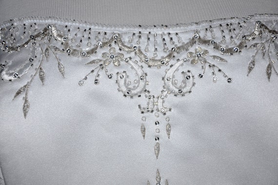Vintage White Oleg Cassini Wedding Gown, White Ol… - image 6
