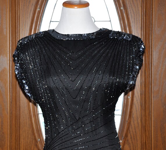 flapper evening gown