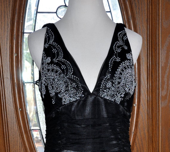 Scott McClintock Black and White Sleeveless Short
