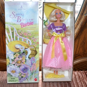 1995 Spring Blossom Barbie (Avon Exclusive) NEW IN BOX, Vintage Collectible Barbie Doll