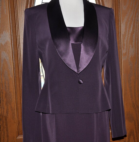 aubergine mother of the bride