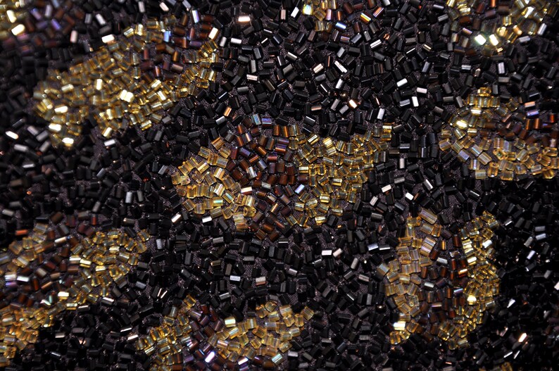 Vintage Dark Brown Empire Waist Beaded Spaghetti Strap Gown Brown Vintage Full Length Gown Mother of Bride Brown Beaded Empire Waist Gown
