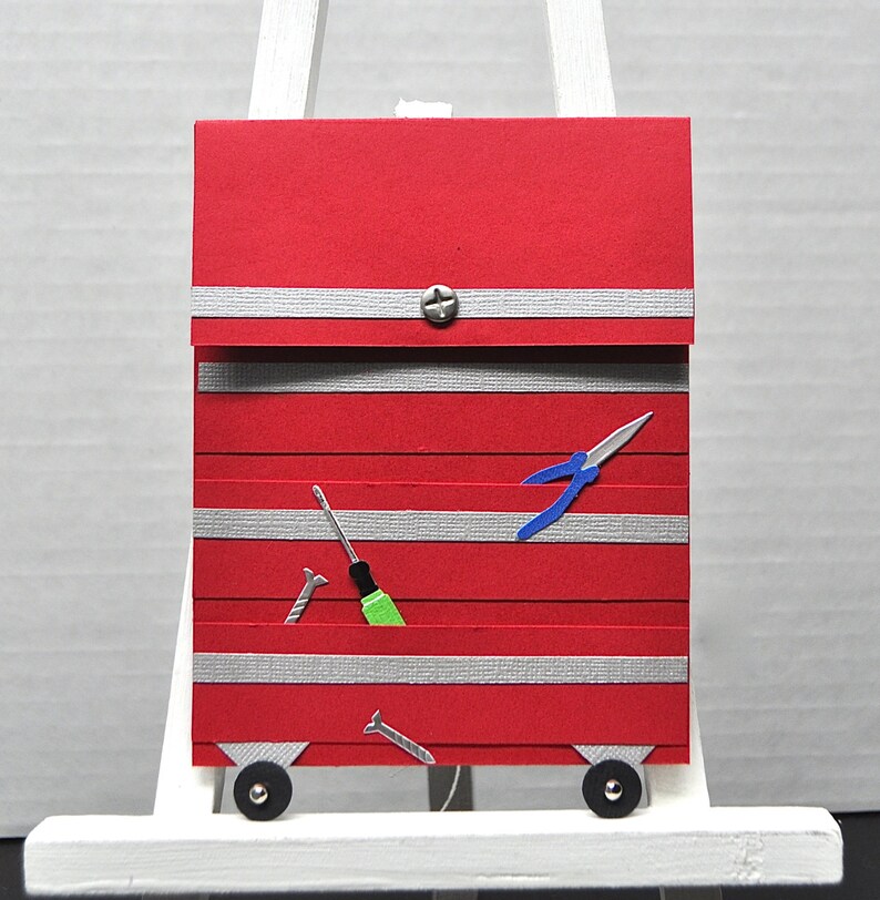 Tool Chest Gift Card Holder Etsy