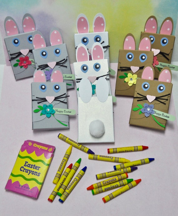 Easter Bunny Crayons Etsy