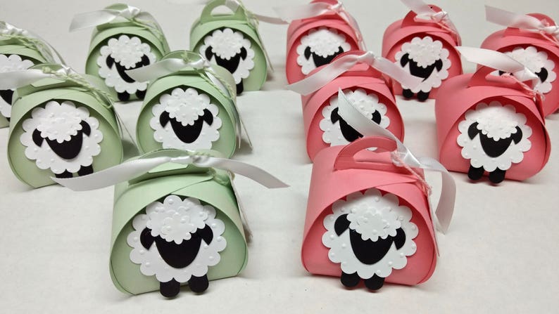 Little Lamb Party Favor Treat Box | Etsy