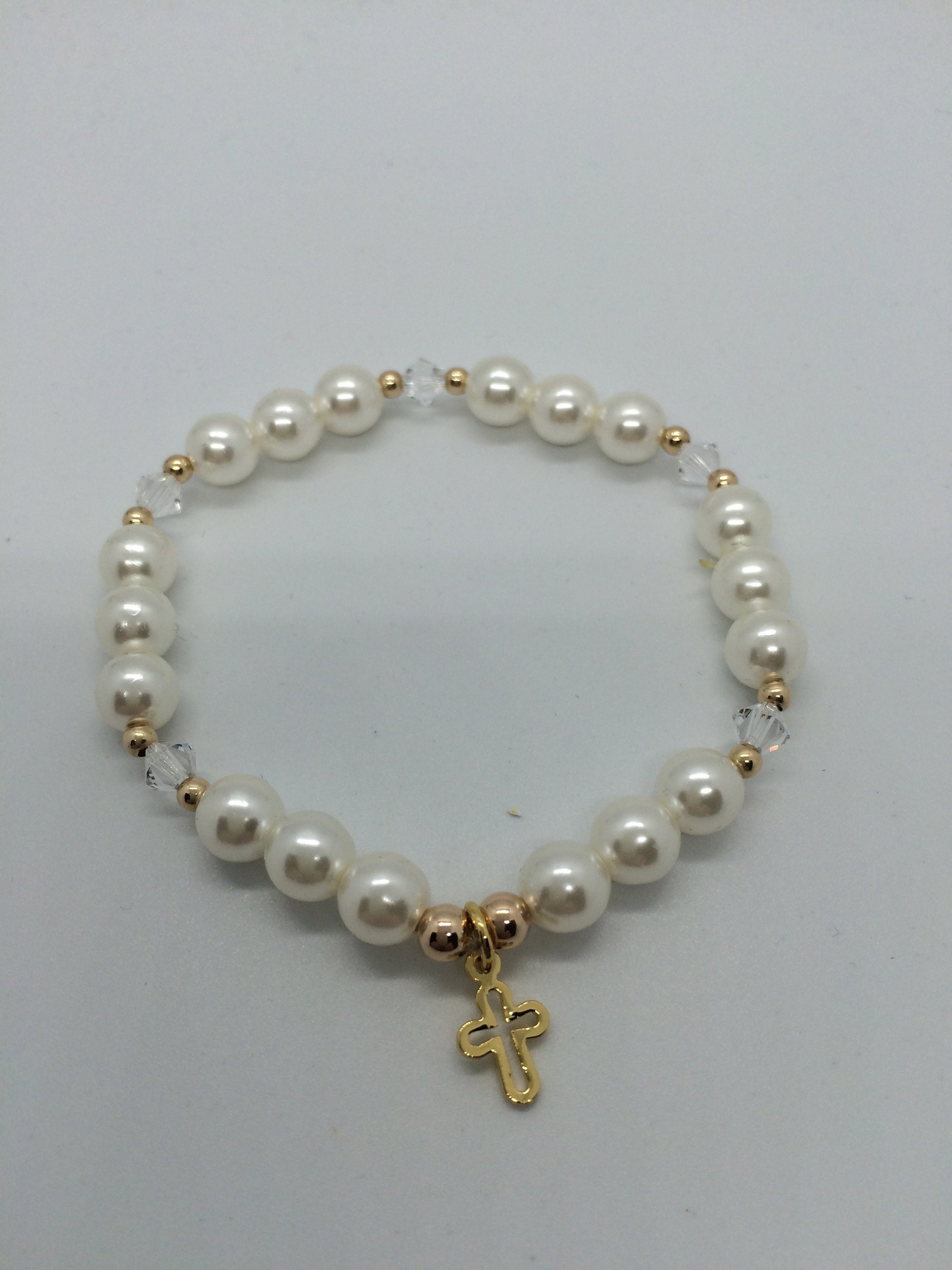 First communion bracelet swarovski sale