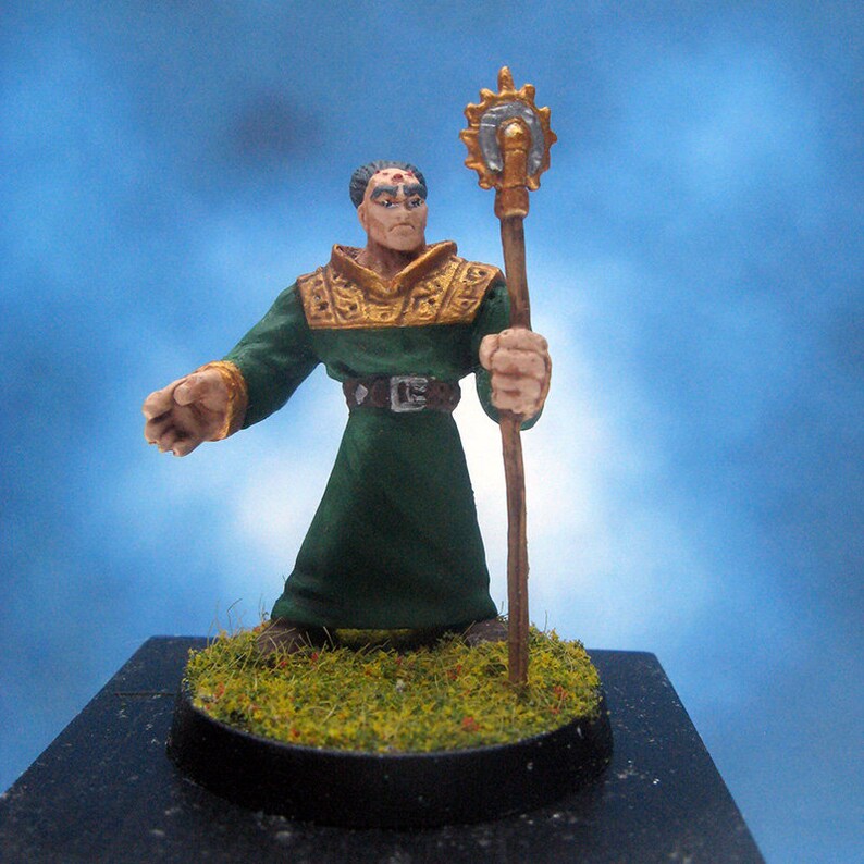 Painted Ral Partha Mage Knight Miniature Demi Magus