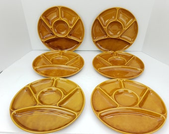 6 Gien porcelain fondue plates | Selency 6 Gien porcelain fondue plates | Selency