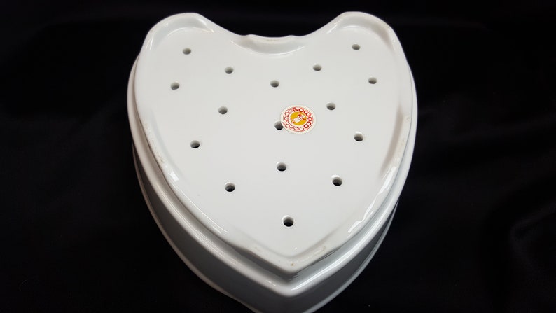 Free Shipping Rocco Co Kitchen Quality Porcelain Coeur A La Creme Dish 7