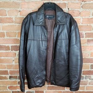 bachrach leather jacket