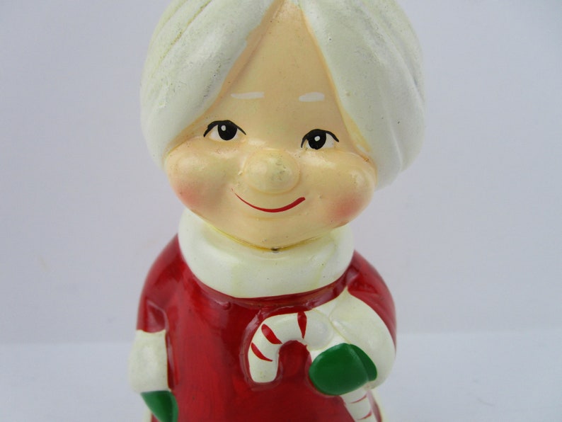 Vintage Mrs Claus Figurine Japan Hand Painted - Etsy
