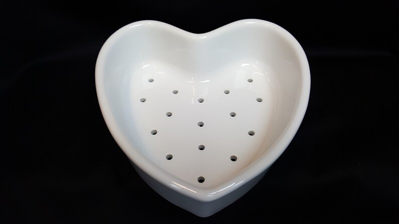 Free Shipping Rocco Co Kitchen Quality Porcelain Coeur A La Creme Dish 7