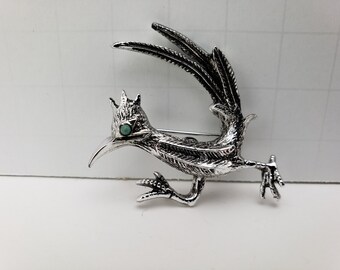 Women&#39;s Roadrunner Brooch Lapel Pin Free Shipping