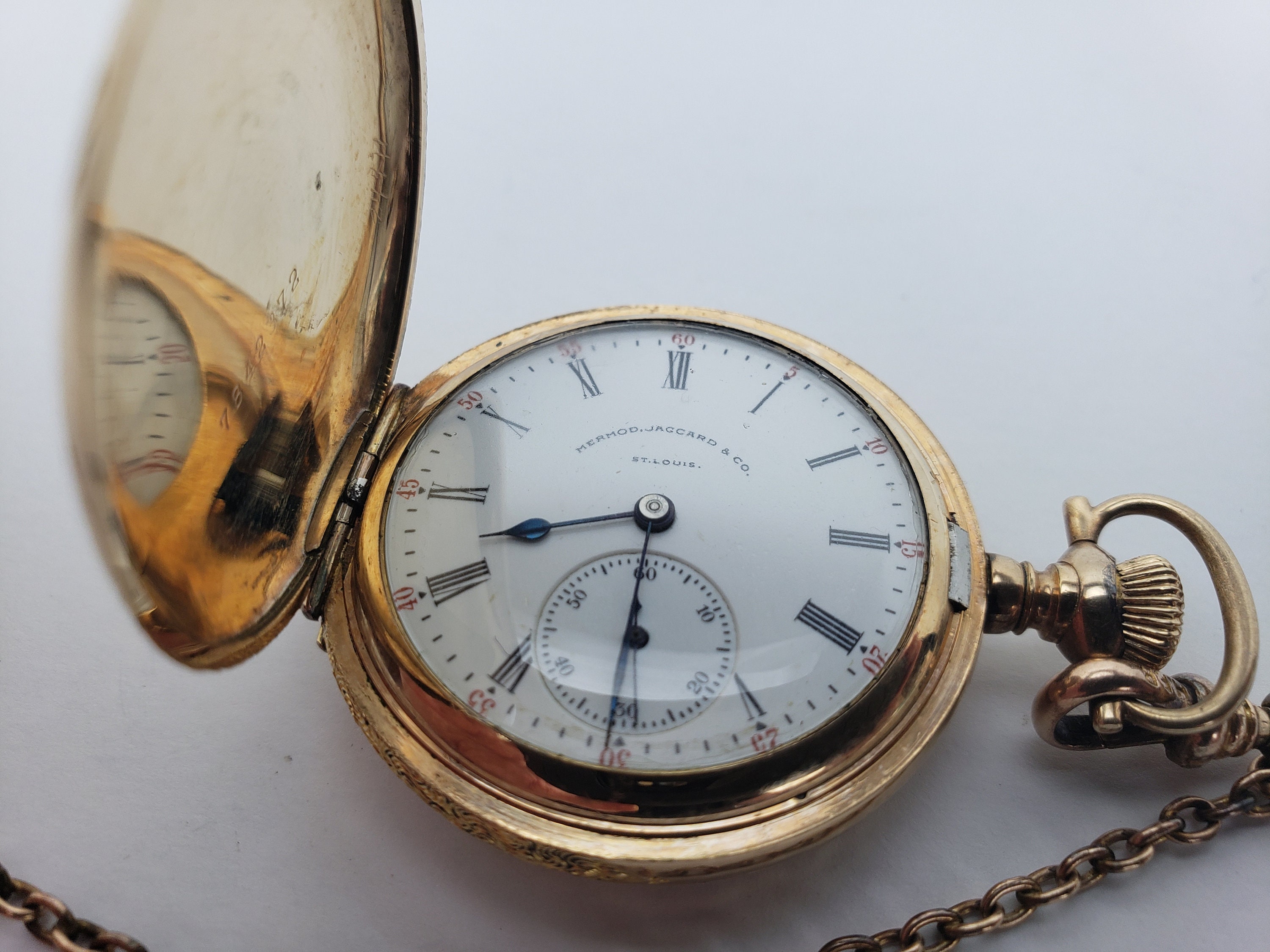 Antique Mermod Jaccard Pocket Watch Woman's 1800's St. - Etsy