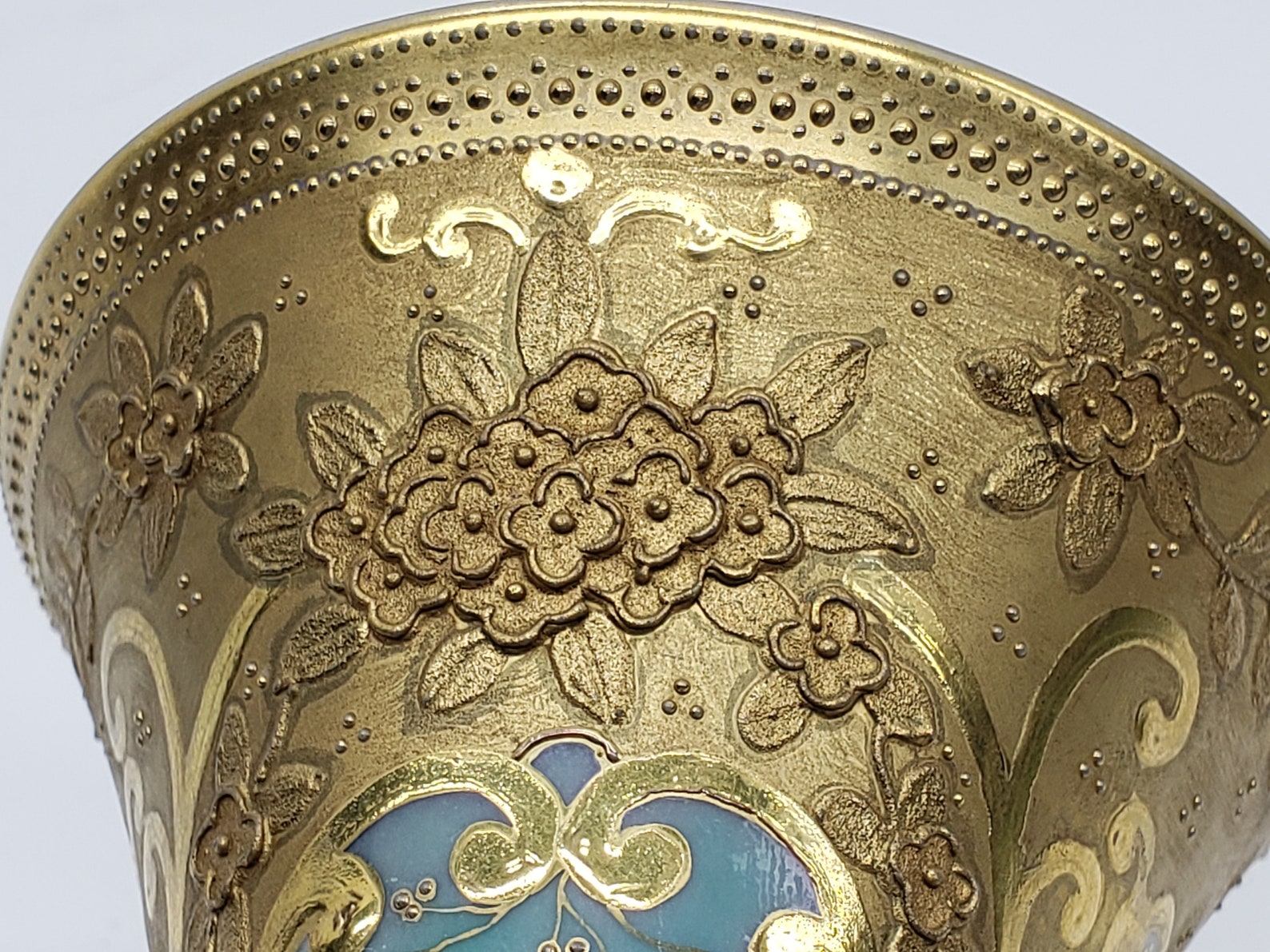 Noritake Handpainted Lusterware Gold Double Handled Vase Japan Etsy