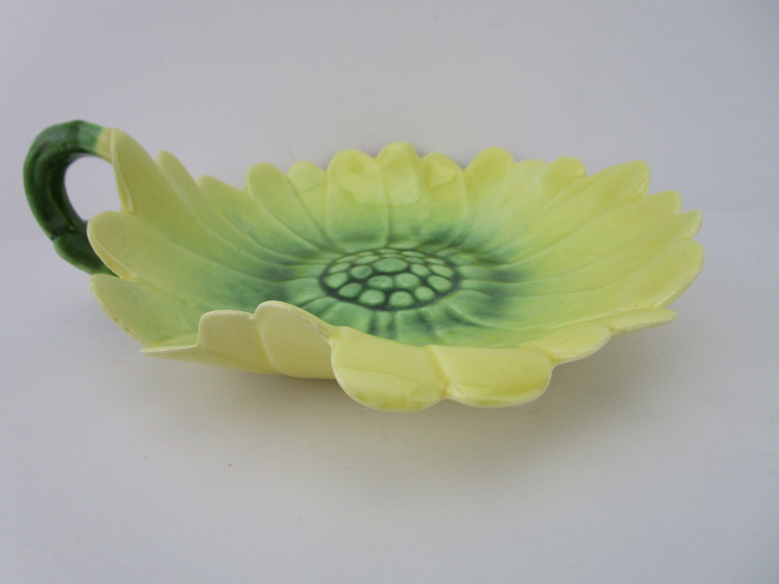Vintage Sunflower Shape Ceramic Candy Dish Bowl Etsy