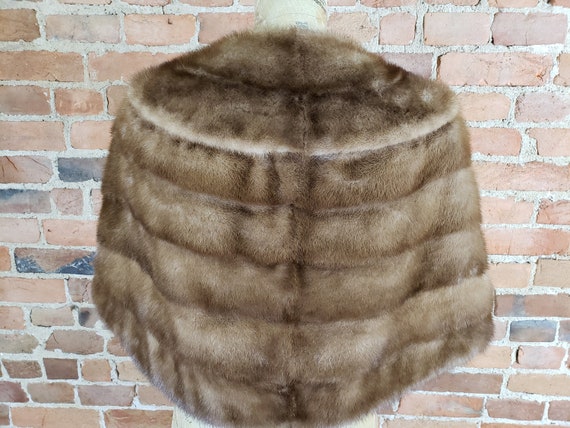 Vintage Storey's  Brockton, MA Mink Fur Stole, Wr… - image 3