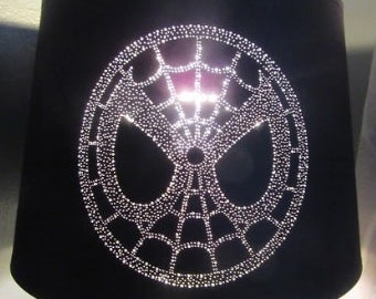 Spiderman Pin Hole Light Emitting Lamp Shade
