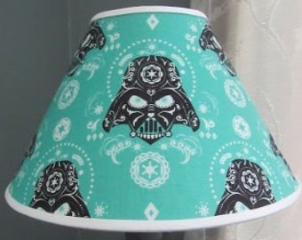 Star Wars Darth Vader Sugar Skull Fabric Lamp Shade