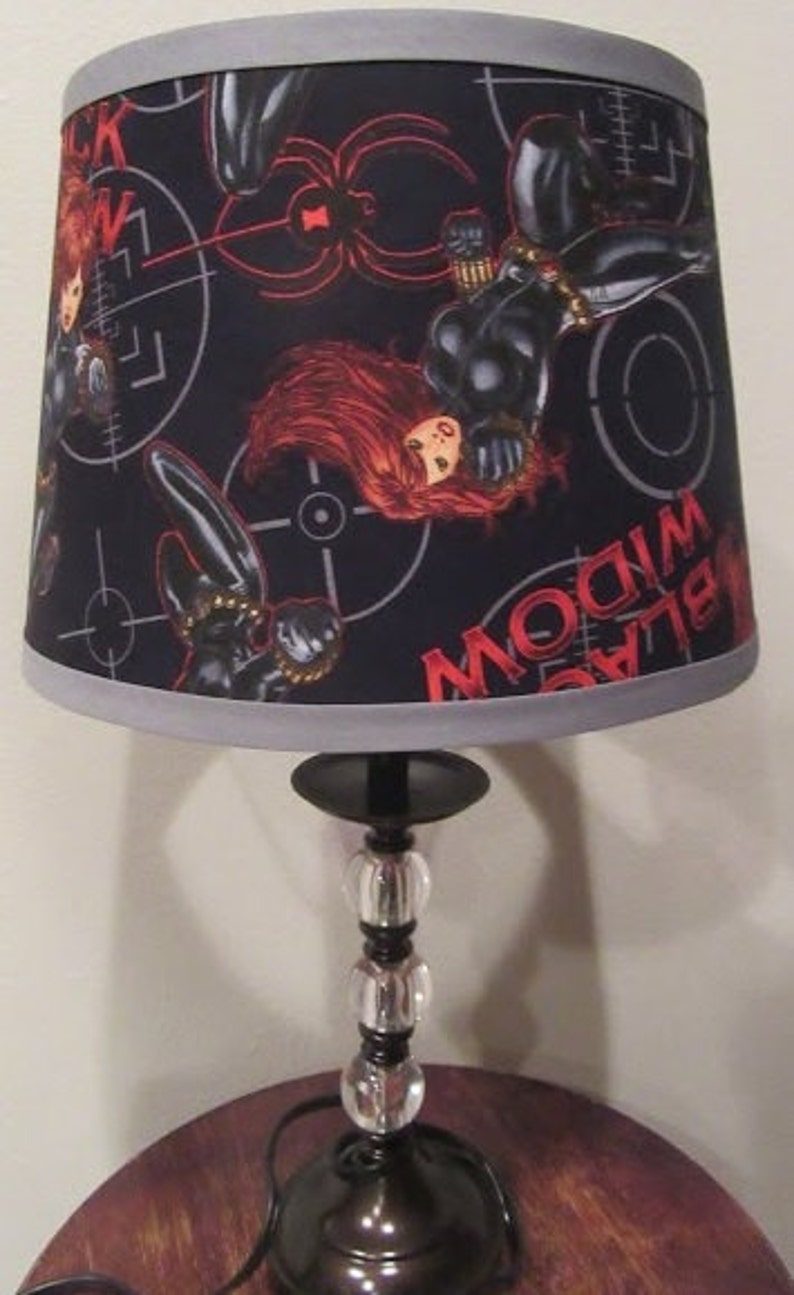 Marvel Black Widow Lamp Shade Etsy