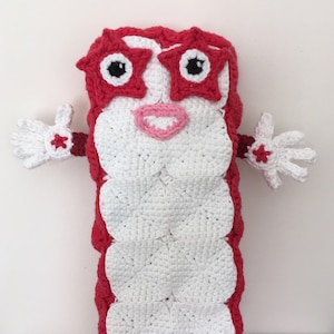 Numberblocks Ten Number 10 PDF Häkelanleitung für Stofftier (Linkshänder und Rechtshänder)