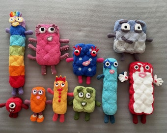 numberblocks soft toys