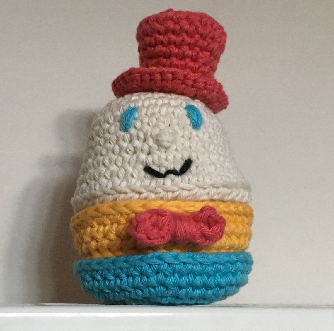 Humpty Dumpty puzzle doll PDF Crochet pattern for soft toy in Etsy