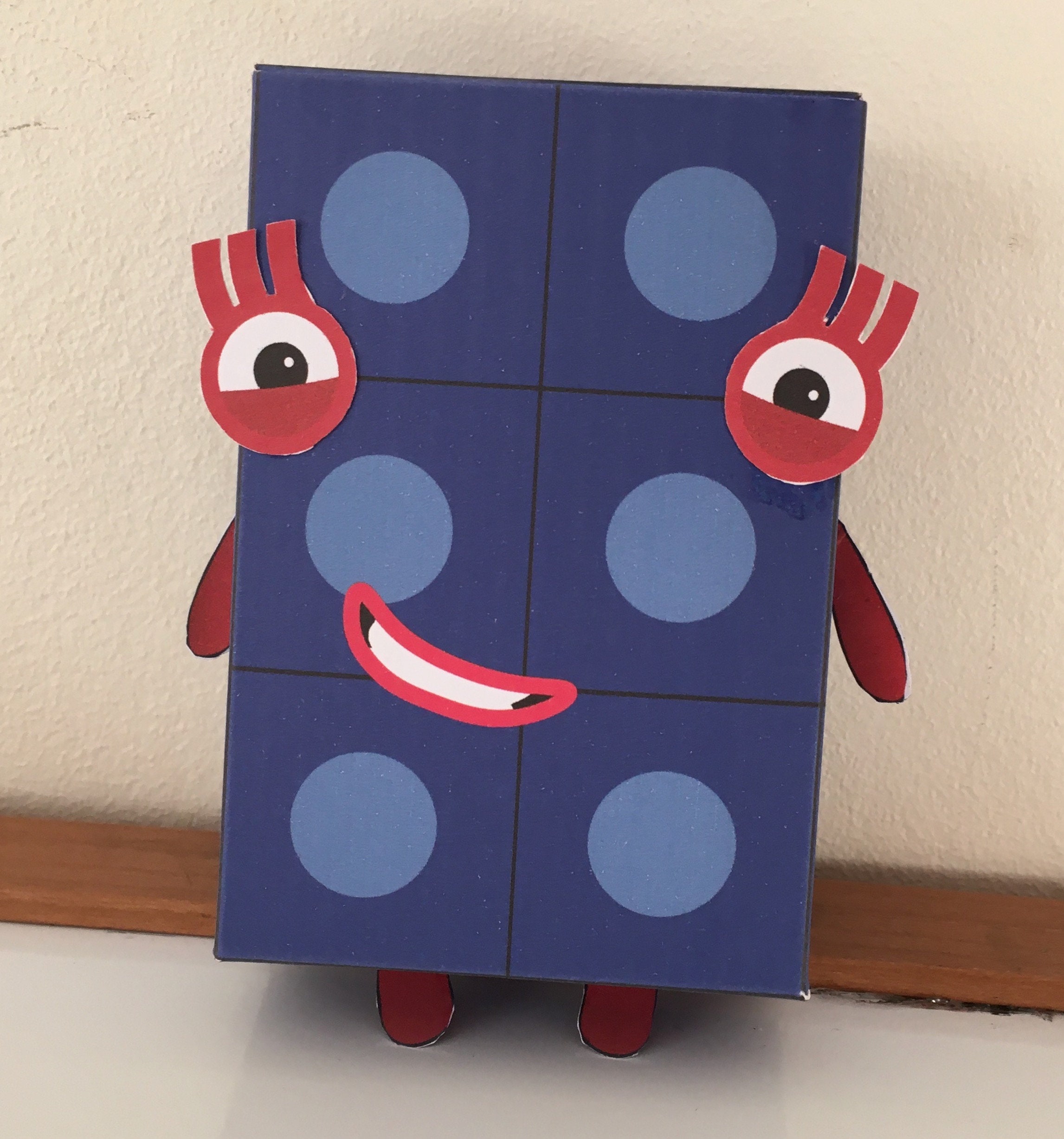 Numberblocks 6 10 Printable Paper Toys Origami Templates Etsy